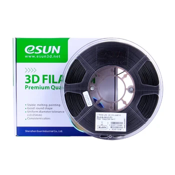 eSUN ePC 1.75mm Filament 1kg(2.2lb) Spool Consumables Black Polycarbonate Material Refills for 3D Printers
eSUN ePC 1.75mm Filament 1kg(2.2lb) Spool Consumables Black Polycarbonate Material Refills for 3D Printers
