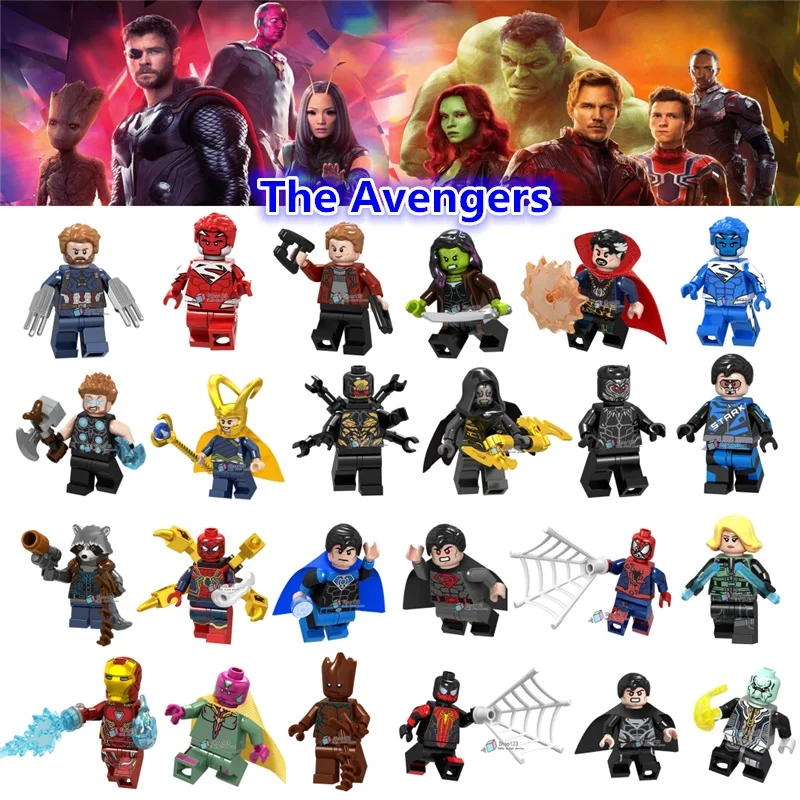 Avengers Endgame Super Heroes Infinity War Spider Man Iron Man Thor Black Panther Gamora Hulk Wong Loki Building Blocks Toys Kid
Avengers Endgame Super Heroes Infinity War Spider Man Iron Man Thor Black Panther Gamora Hulk Wong Loki Building Blocks Toys Kid