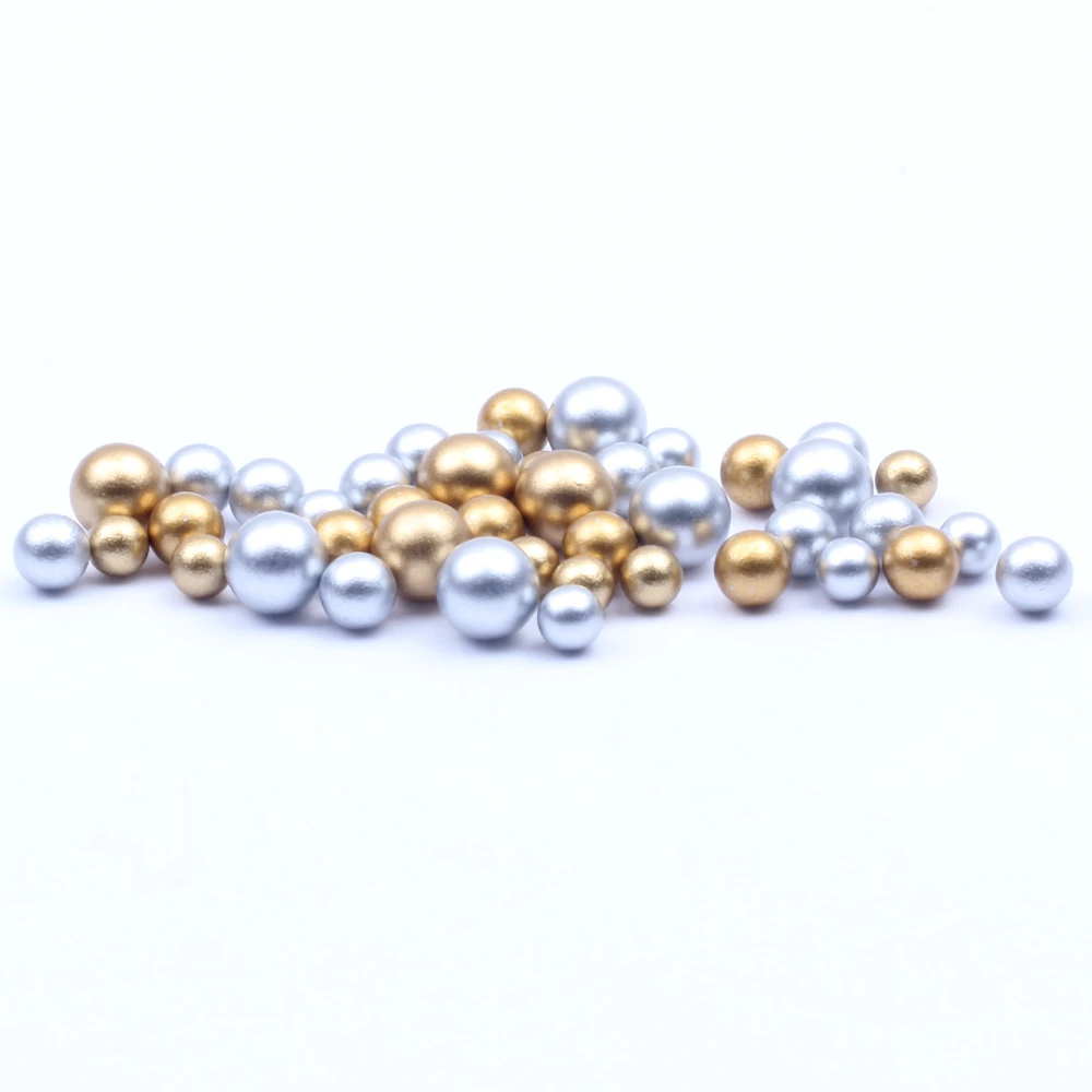 Natural 5/6/8MM And Mix Size Matte Gold Silver Round Resin Beads ABS Imitation Pearl Bead For DIY Crafts Necklace Jewelry Making
Natural 5/6/8MM And Mix Size Matte Gold Silver Round Resin Beads ABS Imitation Pearl Bead For DIY Crafts Necklace Jewelry Making