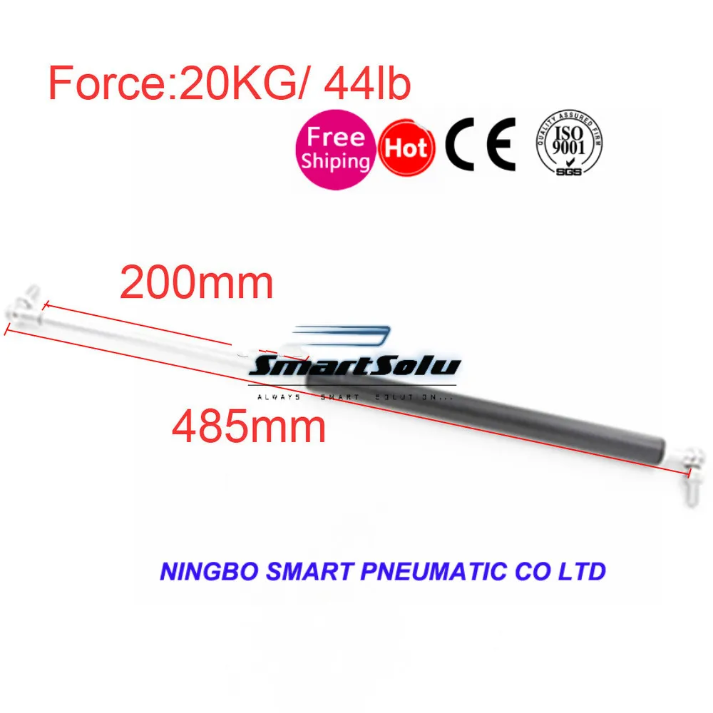 free shipping 200mm Stroke 20KG/44lb Force Auto Gas Spring Damper Ball Gas Strut Shock Spring Lift Prop Automotive M8 Gas Spring
free shipping 200mm Stroke 20KG/44lb Force Auto Gas Spring Damper Ball Gas Strut Shock Spring Lift Prop Automotive M8 Gas Spring