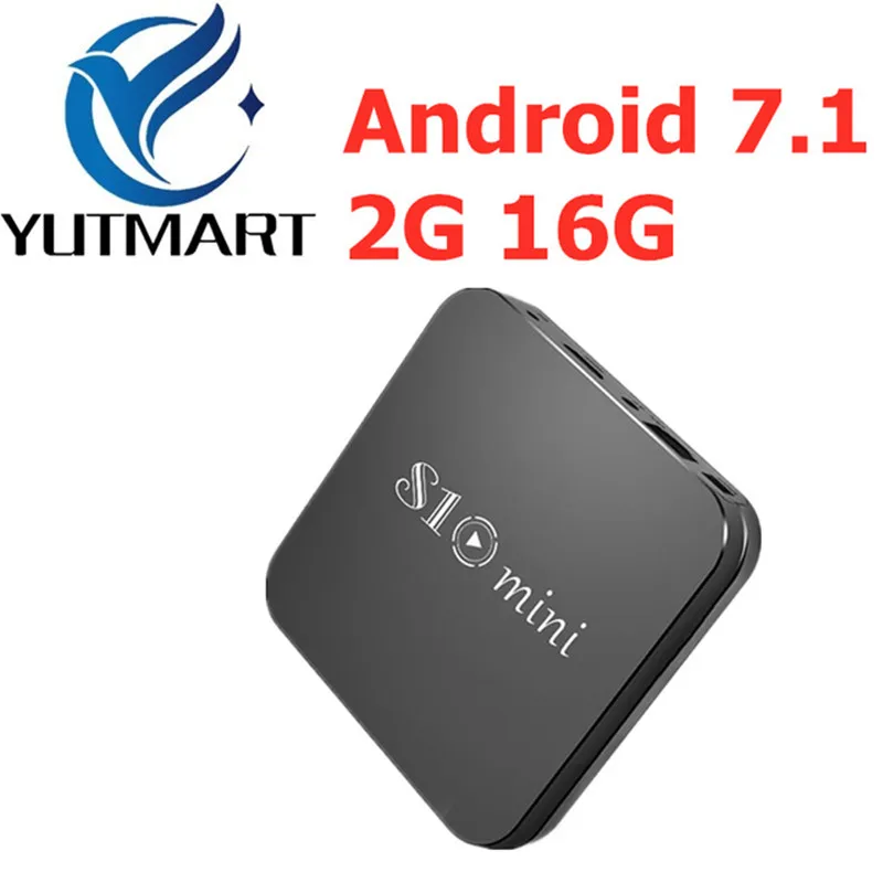 S10 MINI TV BOX Android 8.1 Smart TV BOX 2GB 16GB Amlogic S905W Quad Core 4K 2.4G WIFI Media Player Set Top BOX PK X96 MINI
S10 MINI TV BOX Android 8.1 Smart TV BOX 2GB 16GB Amlogic S905W Quad Core 4K 2.4G WIFI Media Player Set Top BOX PK X96 MINI