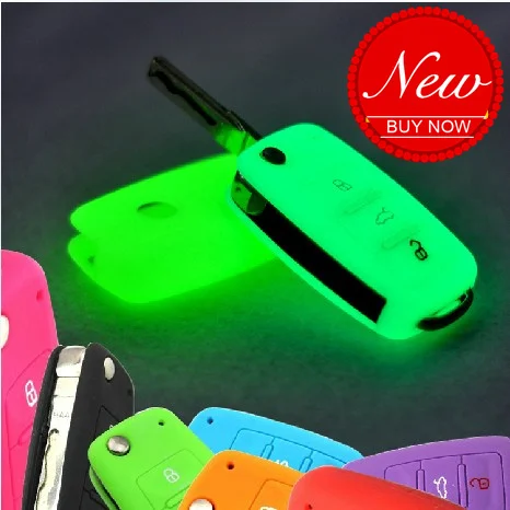 Luminous Silicone car key cover for VW POLO Tiguan Passat B5 B6 B7 Golf MK6 EOS Scirocco Jetta MK5 MK6 Skoda Octavia A5
Luminous Silicone car key cover for VW POLO Tiguan Passat B5 B6 B7 Golf MK6 EOS Scirocco Jetta MK5 MK6 Skoda Octavia A5