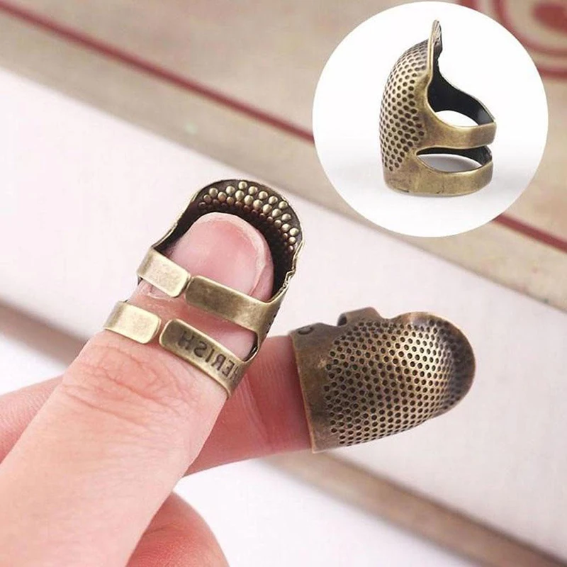 Metal Finger Protector Antique Thimble Ring Handworking Needle Thimble Needles Craft Household DIY Sewing Accessories
Metal Finger Protector Antique Thimble Ring Handworking Needle Thimble Needles Craft Household DIY Sewing Accessories