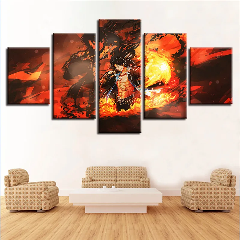 Pictures Framework Living Room HD Printed 5 Panel Anime One Piece Characters Home Decor Posters Modern Wall Art Painting R1140
Pictures Framework Living Room HD Printed 5 Panel Anime One Piece Characters Home Decor Posters Modern Wall Art Painting R1140