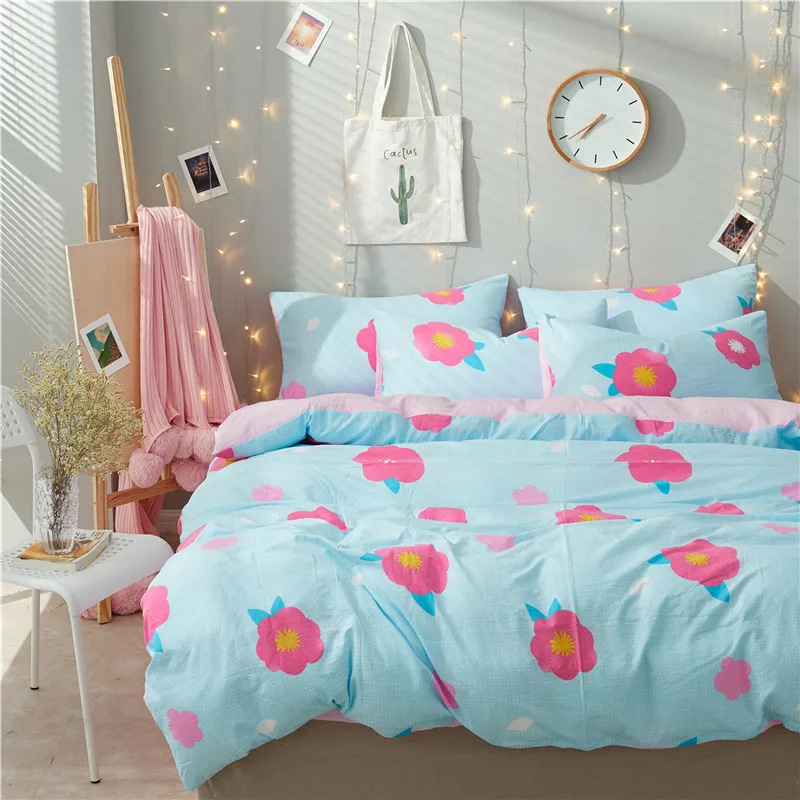 Blue+Red Flower Pattern 3/4pcs Bedding Sets Star Duvet Cover Pillowcase Bed Sheets Single Twin Queen Size Comfortable And Soft
Blue+Red Flower Pattern 3/4pcs Bedding Sets Star Duvet Cover Pillowcase Bed Sheets Single Twin Queen Size Comfortable And Soft
