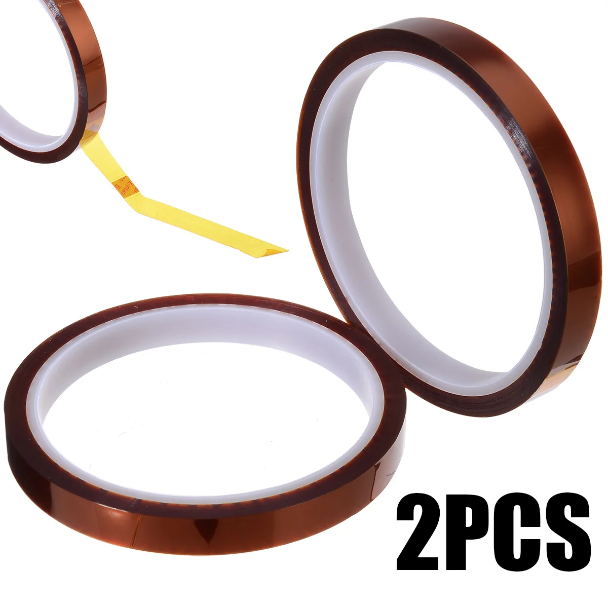 2 Roll 33m 10mm Adhesive Tape High Temperature Heat Resistant Polyimide Tape Sublimation For Fixing
2 Roll 33m 10mm Adhesive Tape High Temperature Heat Resistant Polyimide Tape Sublimation For Fixing