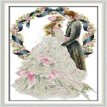 Happy Wedding Embroidery Needlework DMC Cross Stitch Diy Cross Stitch 11CT 14CT Counted Cross Stitch Kits Kits-for-mbroidery
Happy Wedding Embroidery Needlework DMC Cross Stitch Diy Cross Stitch 11CT 14CT Counted Cross Stitch Kits Kits-for-mbroidery