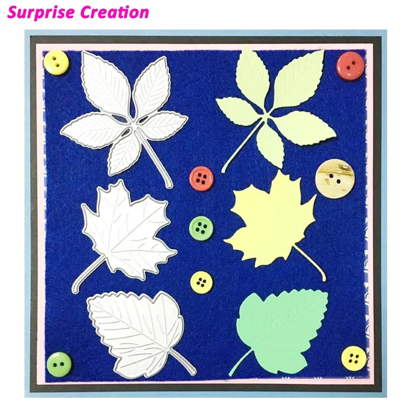 Surprise Creation Cutting dies 3-Piece Leaf Scrapbook Craft Metal Dies DIY Stencil
Surprise Creation Cutting dies 3-Piece Leaf Scrapbook Craft Metal Dies DIY Stencil