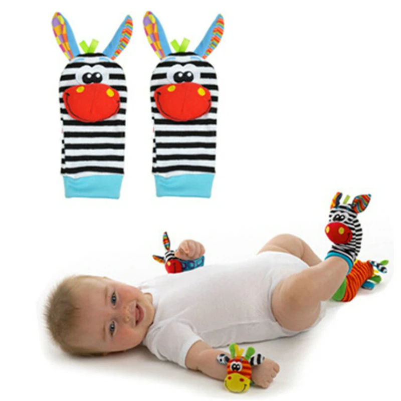 2 Pcs/pair Infant Baby Socks Rattle Toys Cute Animal Wrist Rattles Bell 0~24 Months Soft Newborn Foot Socks
2 Pcs/pair Infant Baby Socks Rattle Toys Cute Animal Wrist Rattles Bell 0~24 Months Soft Newborn Foot Socks