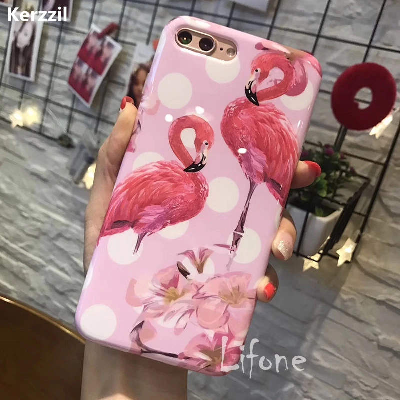 Kerzzil Glossy IMD Cartoon Red Flamingo Flowers Case For iphone7 6 8 6S PLus Cases Soft Animal Cover For iPhone 6 7 6S 8Plus
Kerzzil Glossy IMD Cartoon Red Flamingo Flowers Case For iphone7 6 8 6S PLus Cases Soft Animal Cover For iPhone 6 7 6S 8Plus