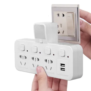 Home wireless multi-function socket five-hole with USB Power Socket Adapter 10A 240V Plug Power Sockets
Home wireless multi-function socket five-hole with USB Power Socket Adapter 10A 240V Plug Power Sockets