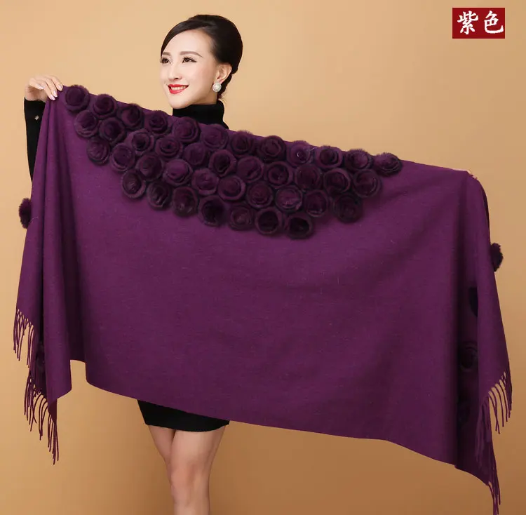 winter shawl scarf women (7)