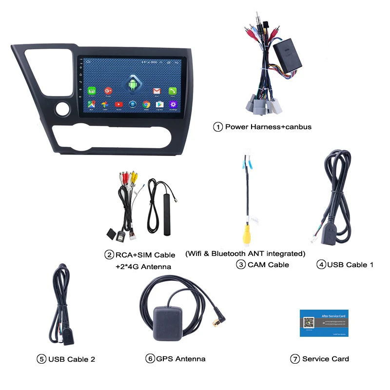 Sale 4G Lte All Netcom 9 inch Android 8.0 Car dvd Player Navigation for 2014-2017 Honda Civic with Bluetooth WIFI support SWC 3 Sale 4G Lte All Netcom 9 inch Android 8.0 Car dvd Player Navigation for 2014-2017 Honda Civic with Bluetooth WIFI support SWC 3