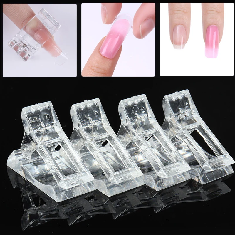5pcs/set Nail Tips Clip Clear Quick Building False Finger Nail Extension Maincure Art Builder Polymer Gel UV Gel Mold Dual Forms
5pcs/set Nail Tips Clip Clear Quick Building False Finger Nail Extension Maincure Art Builder Polymer Gel UV Gel Mold Dual Forms