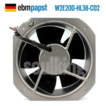 NEW ebmpapst PAPST Axial W2E200-HL38-C02 system enclosure 22580 380V cooling fan
NEW ebmpapst PAPST Axial W2E200-HL38-C02 system enclosure 22580 380V cooling fan