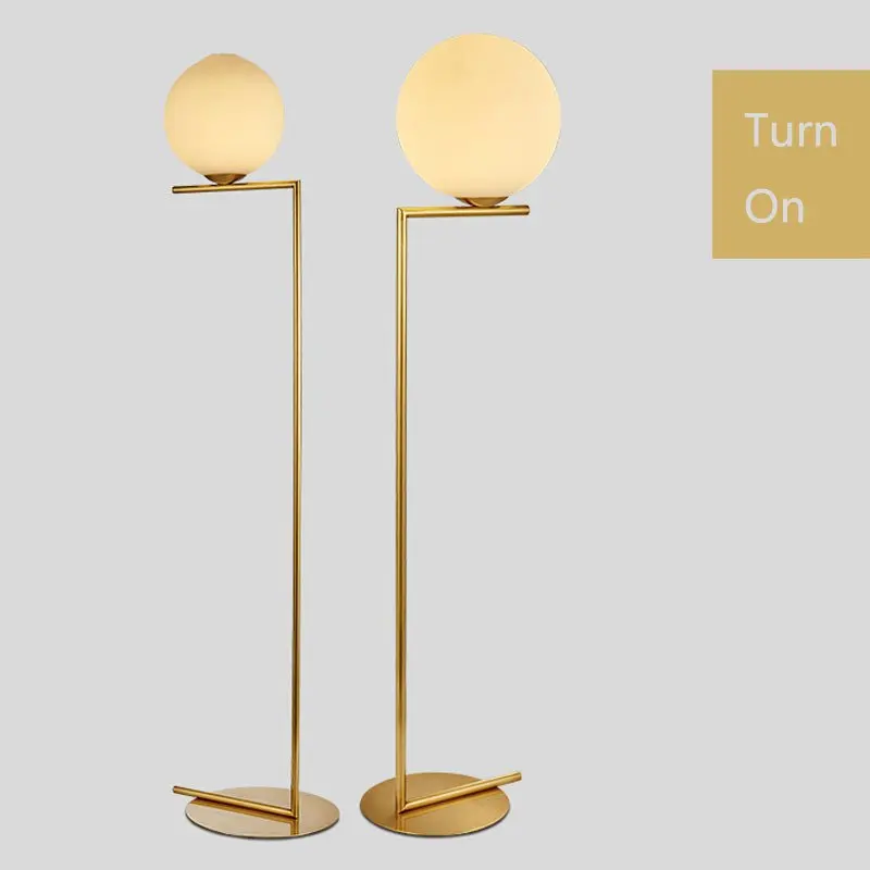 The Nordic Simple Floor Lamps Living Room Bedroom Glass Ball Standing Lamp Creative gold Art Decor indoor Home Lighting Fixtures
The Nordic Simple Floor Lamps Living Room Bedroom Glass Ball Standing Lamp Creative gold Art Decor indoor Home Lighting Fixtures