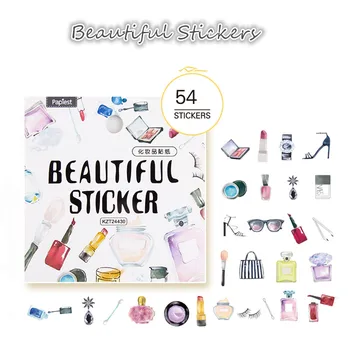 6 Designs Makeup Paper Stickers Cute Decorative ScraDiary Stickers Scrapbooking Japanese Decorative Sticker Set
6 Designs Makeup Paper Stickers Cute Decorative ScraDiary Stickers Scrapbooking Japanese Decorative Sticker Set