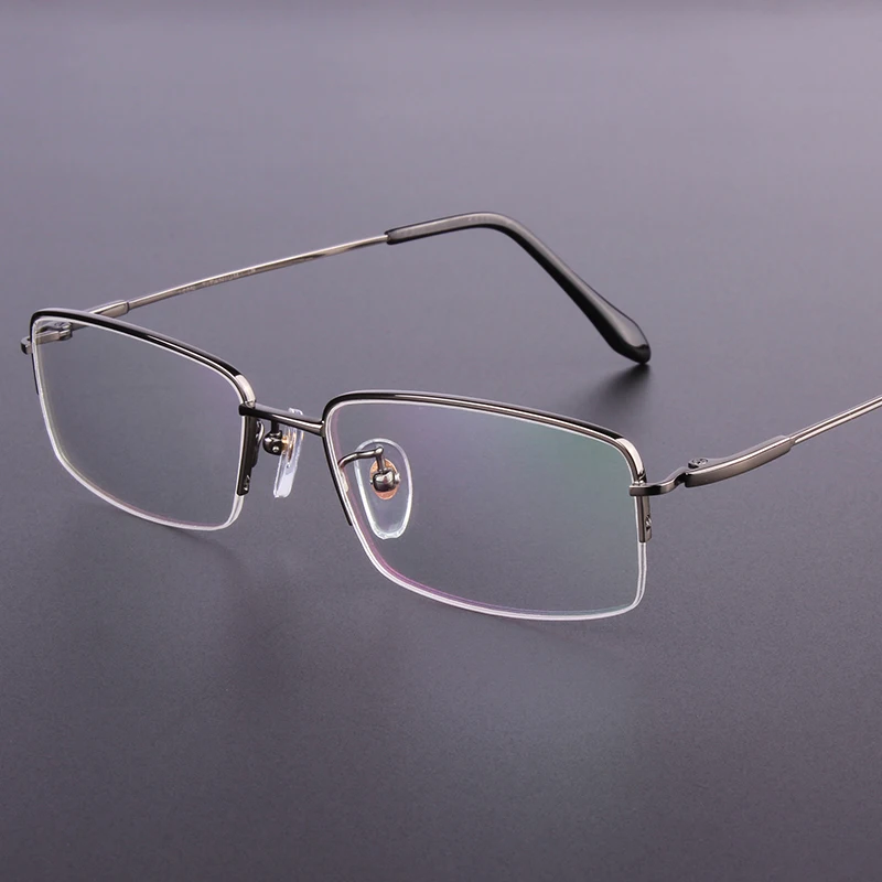 Genuine high-end Business men glasses pure titanium Half box frame mens glasses frames Prescription glasses 8311
Genuine high-end Business men glasses pure titanium Half box frame mens glasses frames Prescription glasses 8311