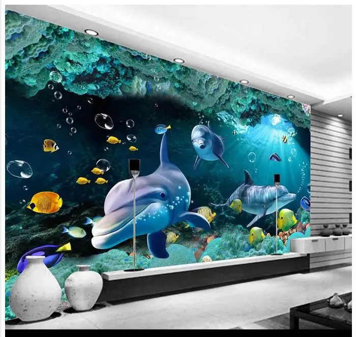 3D wall murals wallpaper custom picture mural wall paper Submarine animal 3D HD TV backdrop wall room decor beauty 3d wallpaper
3D wall murals wallpaper custom picture mural wall paper Submarine animal 3D HD TV backdrop wall room decor beauty 3d wallpaper