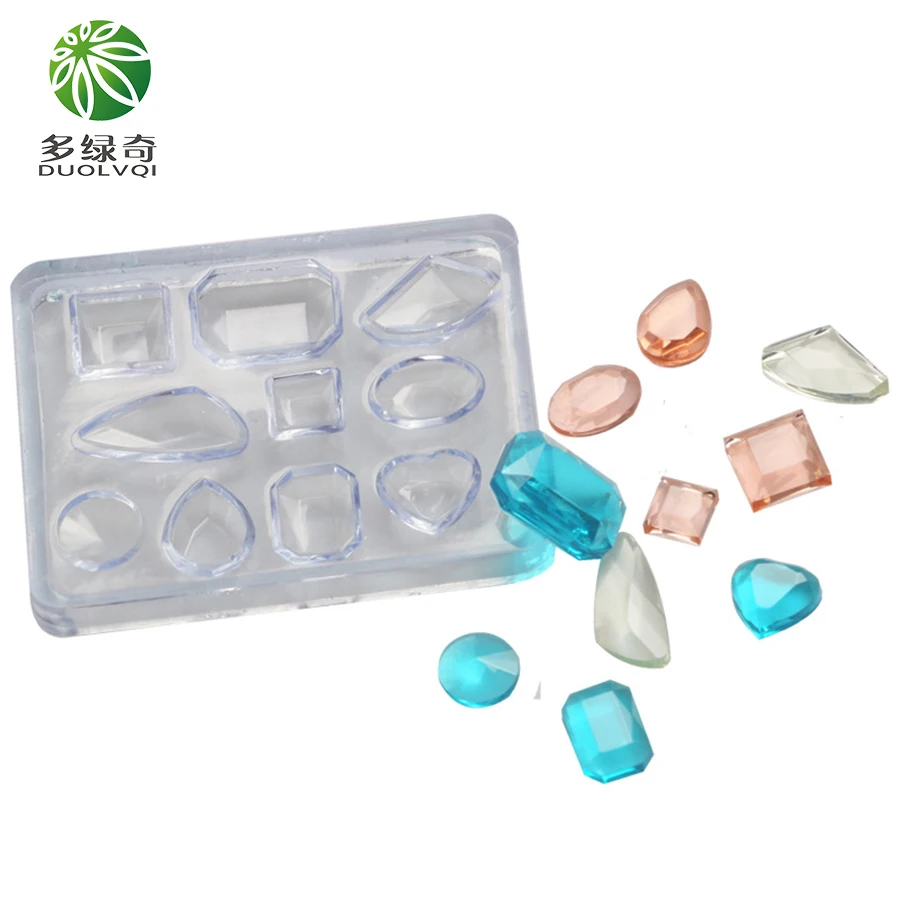 10 holes Valentine's Day Diamond Gem Shape Fondant Silicone Mold Epoxy Resin Jewelry Mould Making Craft Mould Cake Pastry Tool
10 holes Valentine's Day Diamond Gem Shape Fondant Silicone Mold Epoxy Resin Jewelry Mould Making Craft Mould Cake Pastry Tool