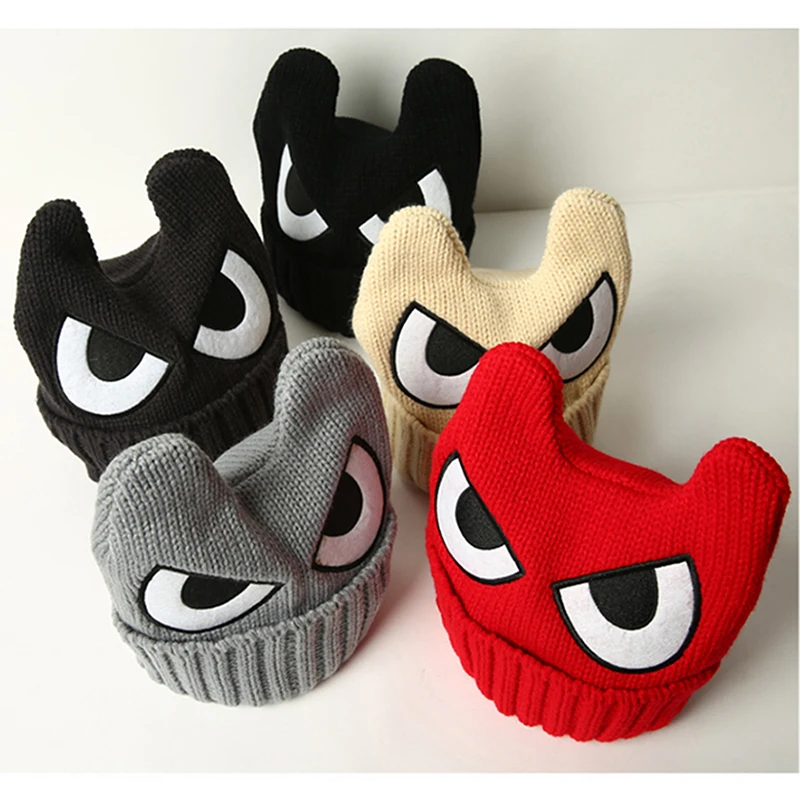 Hot Sale Boys winter hats Solid Double Eye pointy warm hats for kids children boys wool knitted hats gorro lana
Hot Sale Boys winter hats Solid Double Eye pointy warm hats for kids children boys wool knitted hats gorro lana