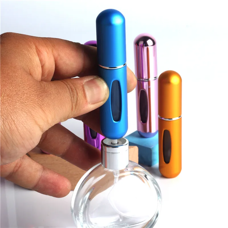 5PCS Mini Refillable Conveniet Empty Atomizer Perfume Bottles Scent Pump Spray Case parfum airless pump cosmetic container 5cc
5PCS Mini Refillable Conveniet Empty Atomizer Perfume Bottles Scent Pump Spray Case parfum airless pump cosmetic container 5cc