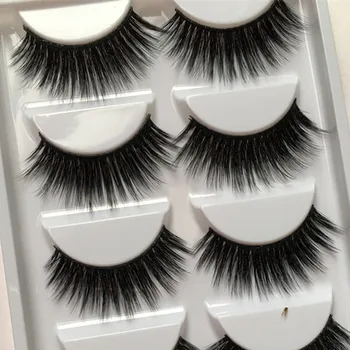 5 Pairs Fake 3d mink lashes natural false eyelashes long black soft makeup 3d eyelash extension kit faux mink eyelashes
5 Pairs Fake 3d mink lashes natural false eyelashes long black soft makeup 3d eyelash extension kit faux mink eyelashes