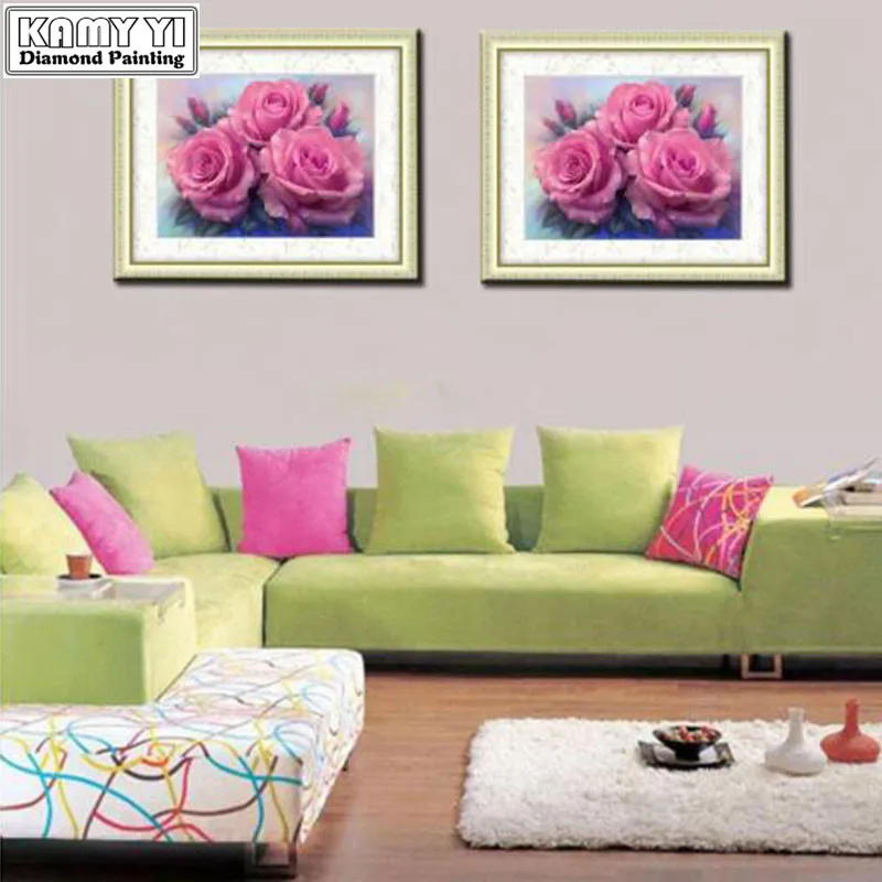 Rose DIY 5D Diamond Painting Cross Stitch Kits Round Diamond Embroidery Flower Diamond Mosaic Painting Home Decor XY20
Rose DIY 5D Diamond Painting Cross Stitch Kits Round Diamond Embroidery Flower Diamond Mosaic Painting Home Decor XY20