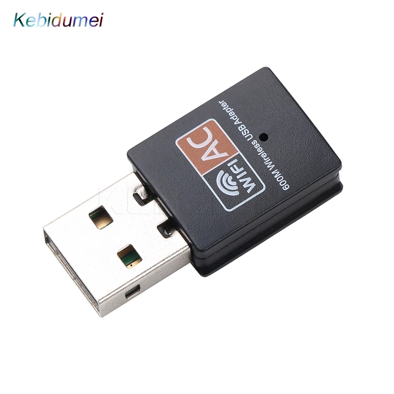Kebidumei WiFi USB 600 Mbps wifi Antena Tarjeta De Red PC Dual Band 2.4 + 5.8 Ghz usb Lan Ethernet Receptor Wi-fi 802.11ac 
Kebidumei WiFi USB 600 Mbps wifi Antena Tarjeta De Red PC Dual Band 2.4 + 5.8 Ghz usb Lan Ethernet Receptor Wi-fi 802.11ac