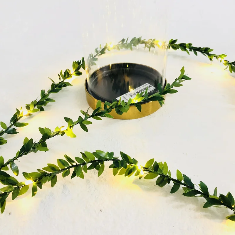 Tiny Leaves Garland Fairy Light Led Copper Wire Battery String Lights for Wedding Forest Table Christmas Home Party Decoration
Tiny Leaves Garland Fairy Light Led Copper Wire Battery String Lights for Wedding Forest Table Christmas Home Party Decoration