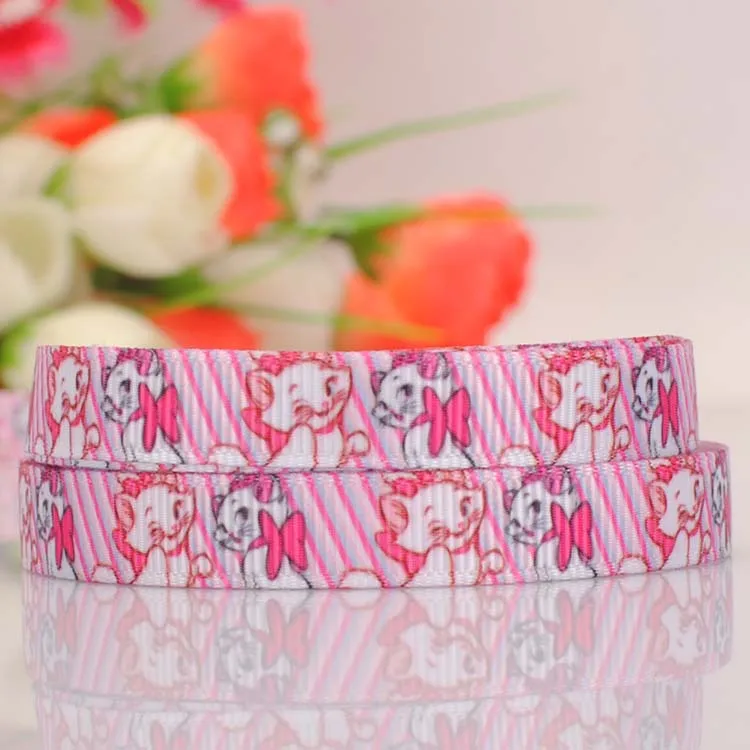 5yards 3/8 " 9 mm beautiful Marie cat pattern print grosgrain ribbon party decoration gift ribbon Free shipping
5yards 3/8 " 9 mm beautiful Marie cat pattern print grosgrain ribbon party decoration gift ribbon Free shipping