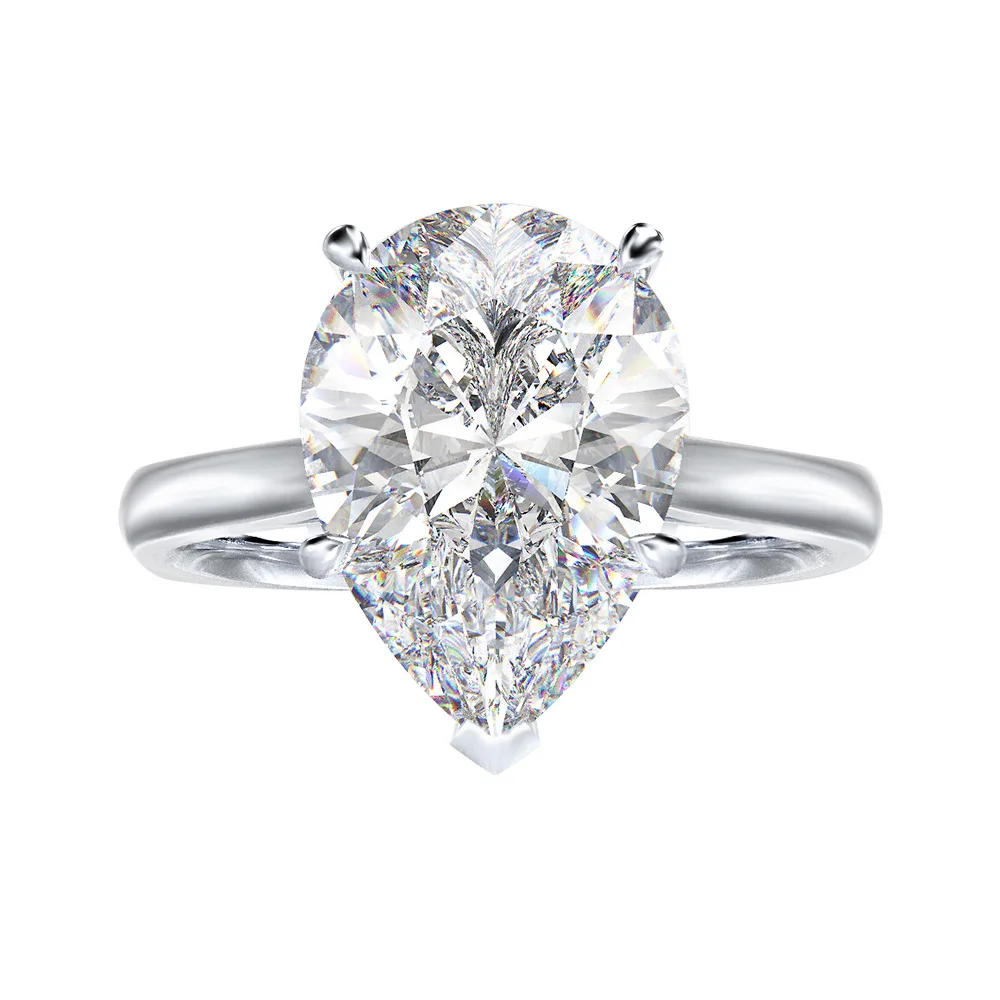 MADALENA SARARA One Carat Drop Water Shape AAAA Cubiz Zirconia Ring Sterling Silver 925 Ring Six Tones Options Imitation Moissan
MADALENA SARARA One Carat Drop Water Shape AAAA Cubiz Zirconia Ring Sterling Silver 925 Ring Six Tones Options Imitation Moissan