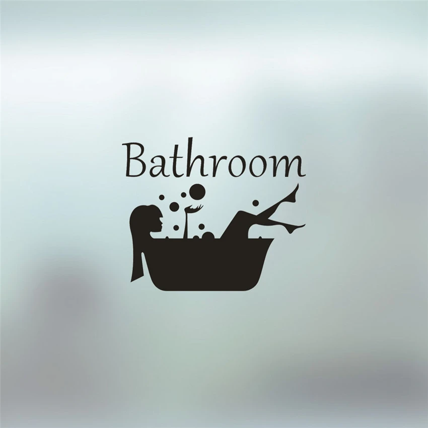 Bathroom wall sticker letters removable art vinyl mural room toilet doorArt Decor Cartoon Wall Decals Wall Sticker F105
Bathroom wall sticker letters removable art vinyl mural room toilet doorArt Decor Cartoon Wall Decals Wall Sticker F105