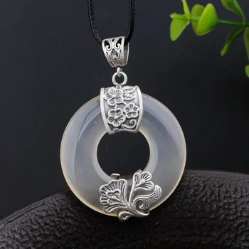 2020 Real Cluci Cage Pendants Asg Thai Wholesale New S925 Pure Matte Wufu Plum Flower Pith Peace Buckle Sweater Pendant Female
2020 Real Cluci Cage Pendants Asg Thai Wholesale New S925 Pure Matte Wufu Plum Flower Pith Peace Buckle Sweater Pendant Female