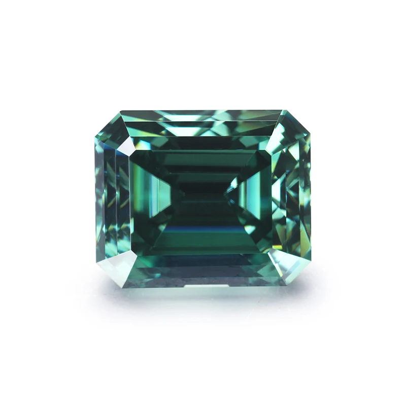 Фото Classic emeralds cut 12*10mm green moissanites for engagement ring test positive loose beads  Украшения и | Драгоценные камни россыпью (32851701701)