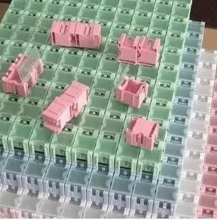100pcs SMD SMT component container storage boxes electronic case kit 25 x 31.5 x 21.6mm factory price
100pcs SMD SMT component container storage boxes electronic case kit 25 x 31.5 x 21.6mm factory price