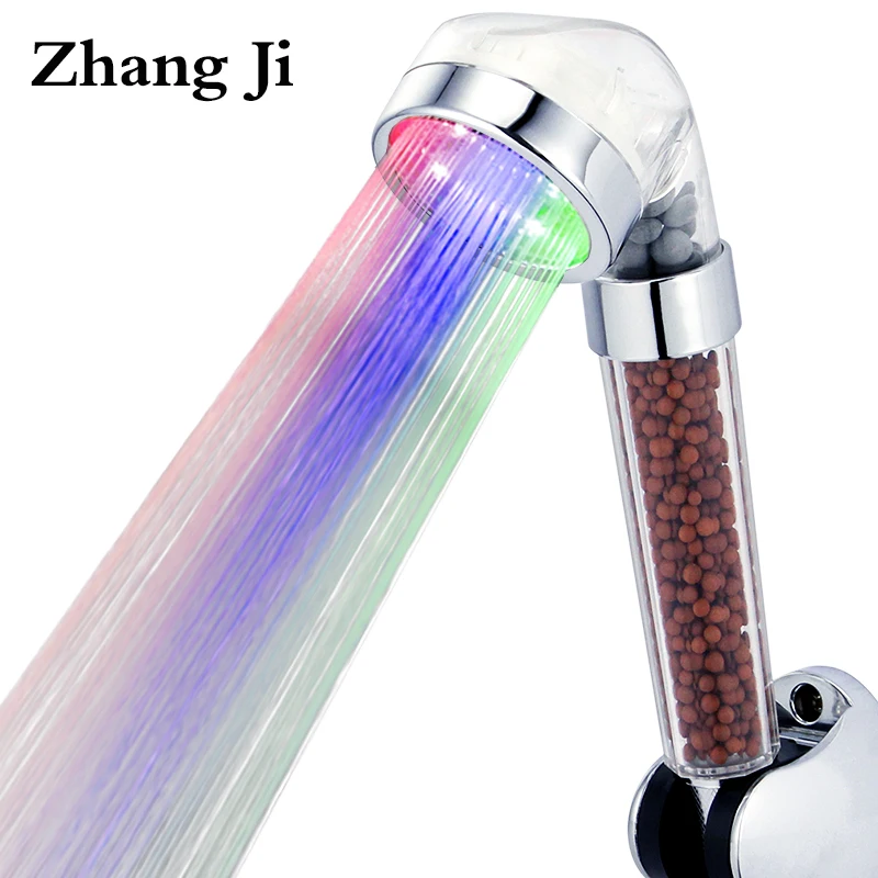 Super Cool SPA 3 Colors LED Shower Head Temperature Sensor Shower Head Anion Filter Water Flow Generator Spray Nozzle ZJ082
Super Cool SPA 3 Colors LED Shower Head Temperature Sensor Shower Head Anion Filter Water Flow Generator Spray Nozzle ZJ082