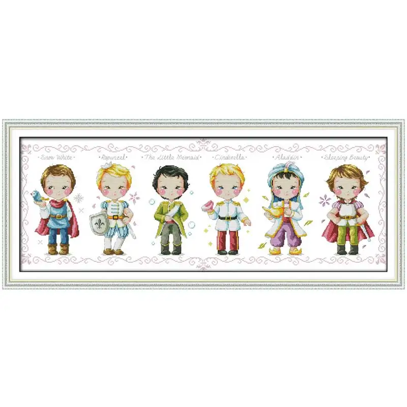 8the prince Counted Cross Stitch 11CT 14CT Cross Stitch Set Cartoon Cross-stitch Kit Embroidery Needlework
8the prince Counted Cross Stitch 11CT 14CT Cross Stitch Set Cartoon Cross-stitch Kit Embroidery Needlework