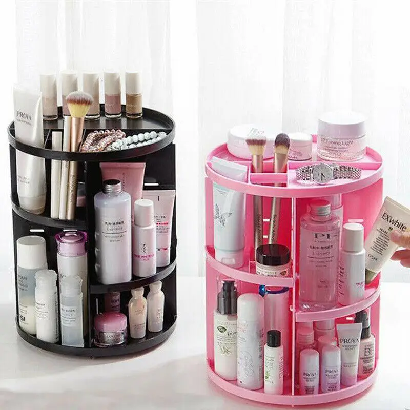 Plactic Makeup Organiser 360° 3 Layer Rotating Clear Cosmetics Holder Storage Makeup Organizer Storage Box Shelf Display Plastic
Plactic Makeup Organiser 360° 3 Layer Rotating Clear Cosmetics Holder Storage Makeup Organizer Storage Box Shelf Display Plastic
