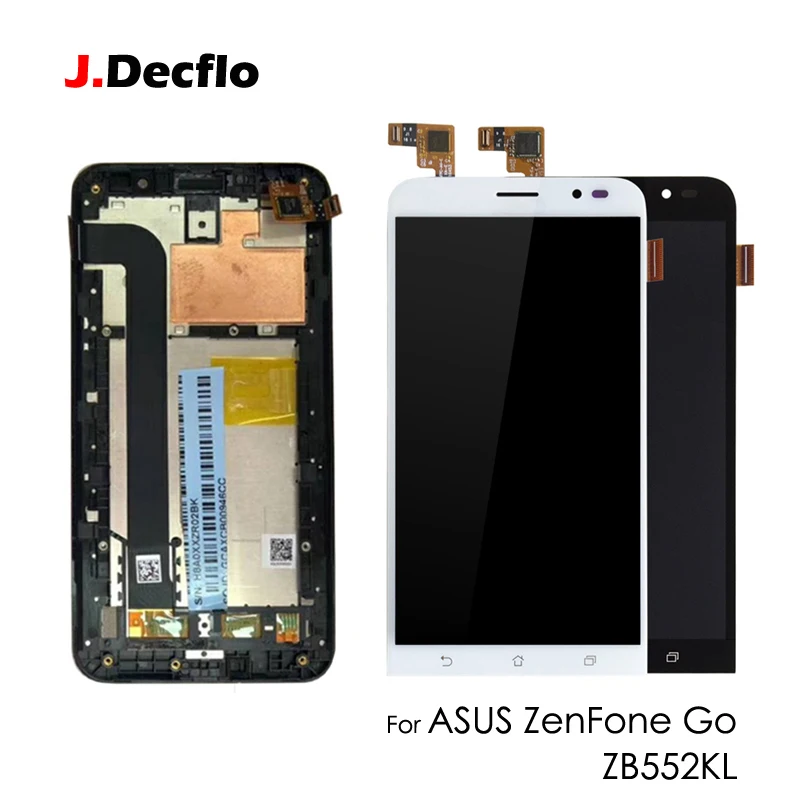 Replacement For 5.5" Asus Zenfone GO ZB552KL X007D LCD Display Touch Screen Digitizer Assembly With Frame Black White
Replacement For 5.5" Asus Zenfone GO ZB552KL X007D LCD Display Touch Screen Digitizer Assembly With Frame Black White