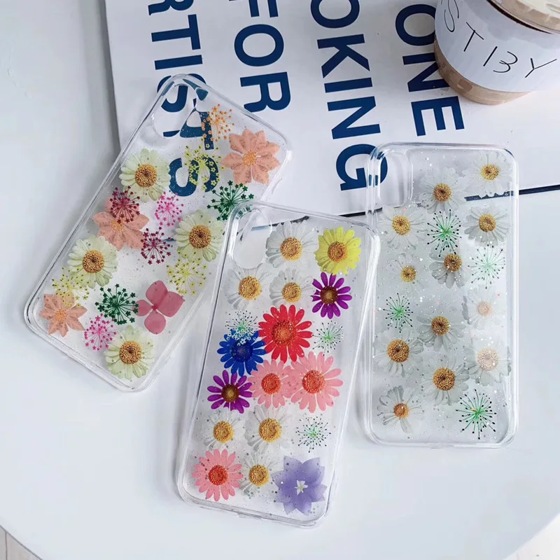 Glitter Cute Daisy Flowers Phone Case For iPhone X XS Max XR 6 6S 7 8 Plus Soft TPU Cover For Samsung S8 S9 Plus S10 Note 8 9
Glitter Cute Daisy Flowers Phone Case For iPhone X XS Max XR 6 6S 7 8 Plus Soft TPU Cover For Samsung S8 S9 Plus S10 Note 8 9