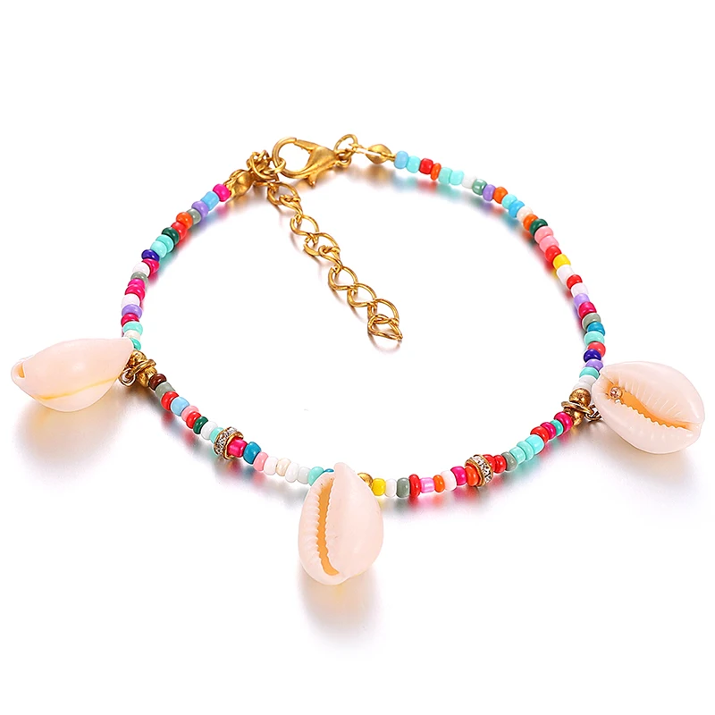 Natural White Seashell Bracelet Shells Bracelets Women Accessories multicolour Seed Beaded Strand Bracelet Gift
Natural White Seashell Bracelet Shells Bracelets Women Accessories multicolour Seed Beaded Strand Bracelet Gift