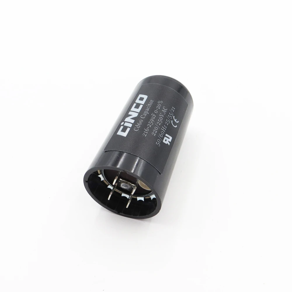 Конденсаторы двигателя CD60 Пусковой двигатель RV 216 259MFD 220 в 250 275 259 МФ мкФ