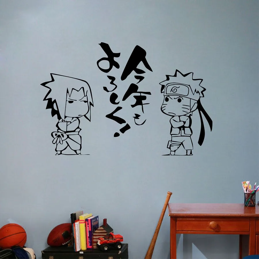 Japanese Cartoon Naruto Vinyl Wall Sticker Anime Uzumaki Uchiha Sasuke Art Wall Decal Kids Room Bedroom Home Decoration
Japanese Cartoon Naruto Vinyl Wall Sticker Anime Uzumaki Uchiha Sasuke Art Wall Decal Kids Room Bedroom Home Decoration