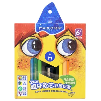 MARCO Color Pencils For Drawing 12/24 Different Professional Colores Pencil Set Wood Pencils Stationery School Supplies
MARCO Color Pencils For Drawing 12/24 Different Professional Colores Pencil Set Wood Pencils Stationery School Supplies