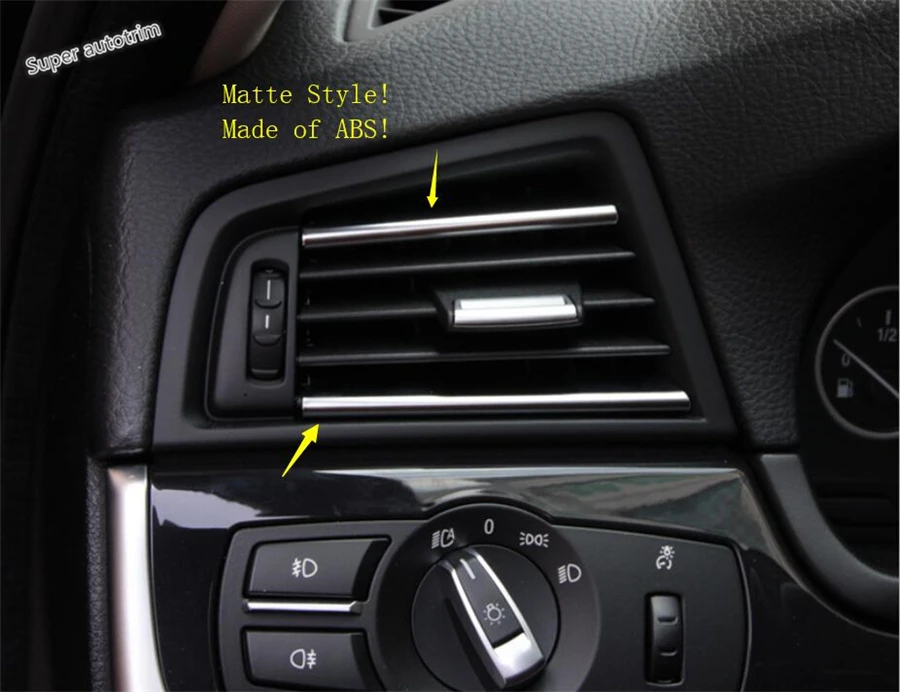 Lapetus Accessories Dashboard Side Air Conditioning AC Outlet Vent Cover Trim A Set For BMW 5 Series F10 525i 535i 2011 - 2016
Lapetus Accessories Dashboard Side Air Conditioning AC Outlet Vent Cover Trim A Set For BMW 5 Series F10 525i 535i 2011 - 2016