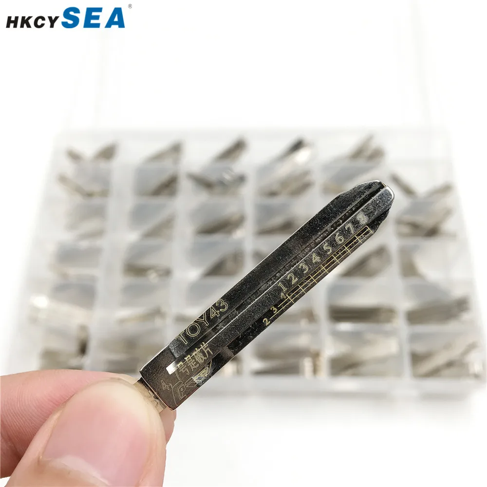 HKCYSEA 175pcs/lot A+ quality Metal Blank Uncut Flip Remote Car Key Blades With Tick Marks For 2 in 1 LiShi Tool
HKCYSEA 175pcs/lot A+ quality Metal Blank Uncut Flip Remote Car Key Blades With Tick Marks For 2 in 1 LiShi Tool