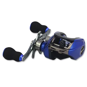 Loogdeel 17+1BB Bait Casting 6.3:1 Ratio Dual Brake System Baitcast Reel 8kg Drag Power Lure Fishing Reel for Saltwater
Loogdeel 17+1BB Bait Casting 6.3:1 Ratio Dual Brake System Baitcast Reel 8kg Drag Power Lure Fishing Reel for Saltwater