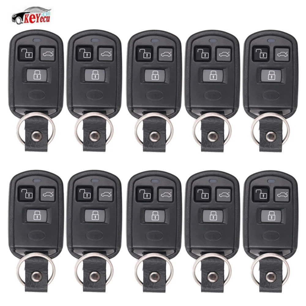 KEYECU 10 Pcs/lot Replacement Remote Control Key Fob 3 Button 311MHz for Hyundai Sonata 2002-2005 FCC ID: PINHACOEF311T
KEYECU 10 Pcs/lot Replacement Remote Control Key Fob 3 Button 311MHz for Hyundai Sonata 2002-2005 FCC ID: PINHACOEF311T