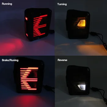 2018 New 1pair led tail light Reverse Turn Signal Running Brake rear Light US European Standard Plug for Jeep Wrangler JK Parts
2018 New 1pair led tail light Reverse Turn Signal Running Brake rear Light US European Standard Plug for Jeep Wrangler JK Parts